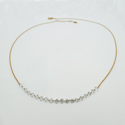 1.75 CTW Round-Cut Lab Drilled Diamond Pendant Necklace (19pcs) – IGI Certified